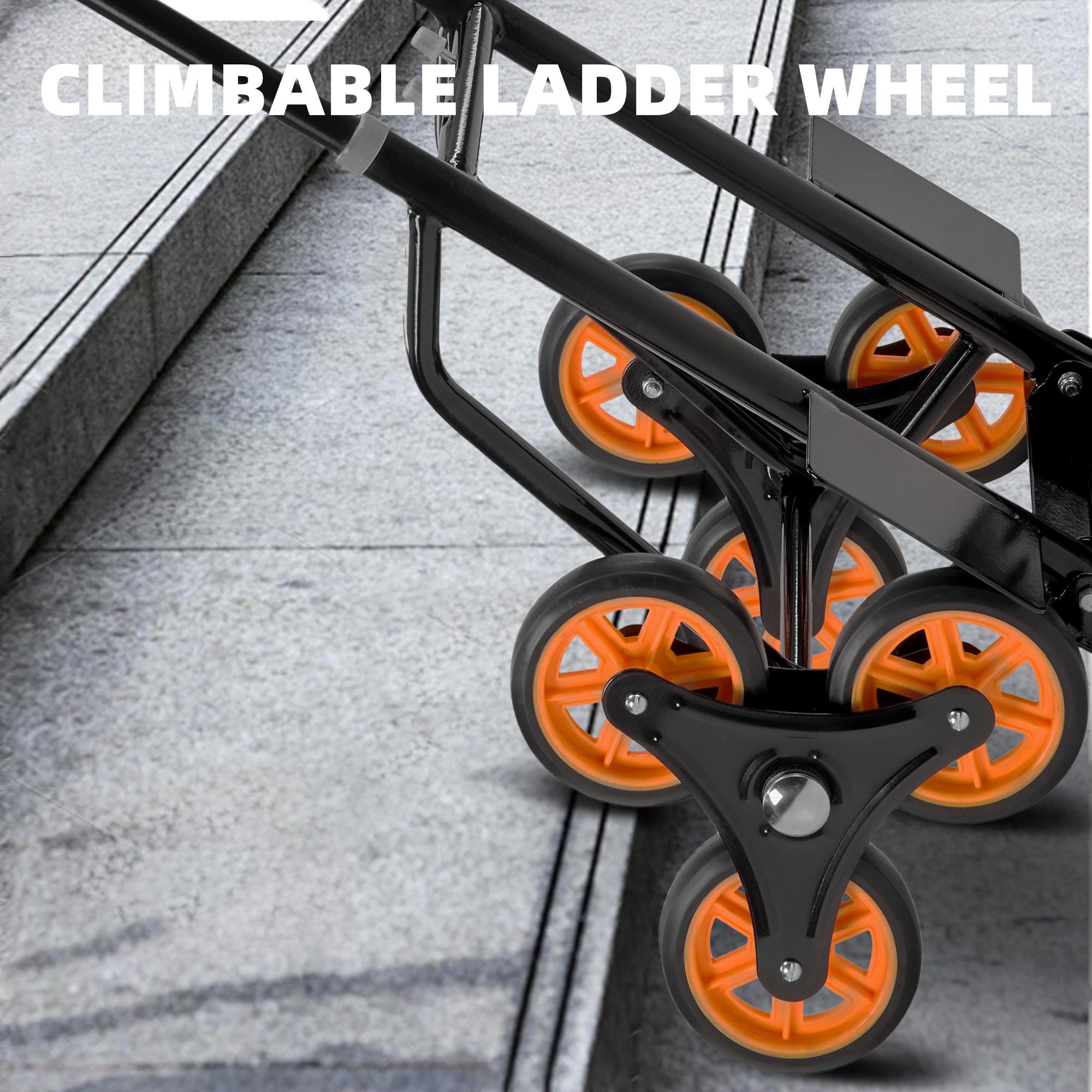 Stair Climbing Hand Truck Heavy Duty Stair Climber Dolly Cart_voghion.com